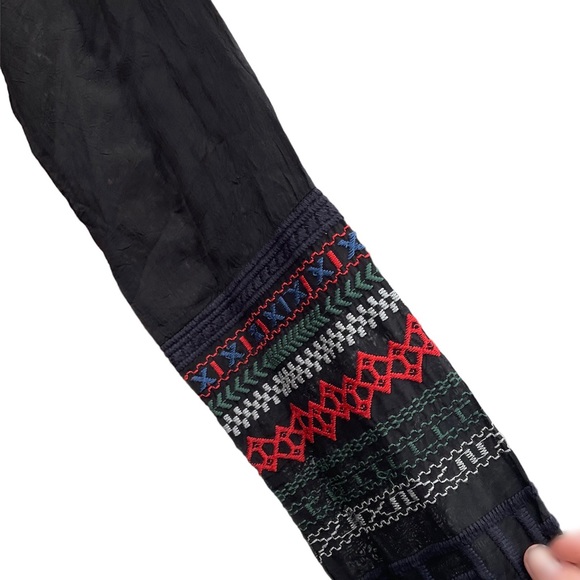 SOLD ON EBAY!! Johnny Was Black Semi Sheer - Picture 4 of 7